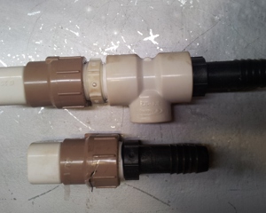 Line cutting for silo